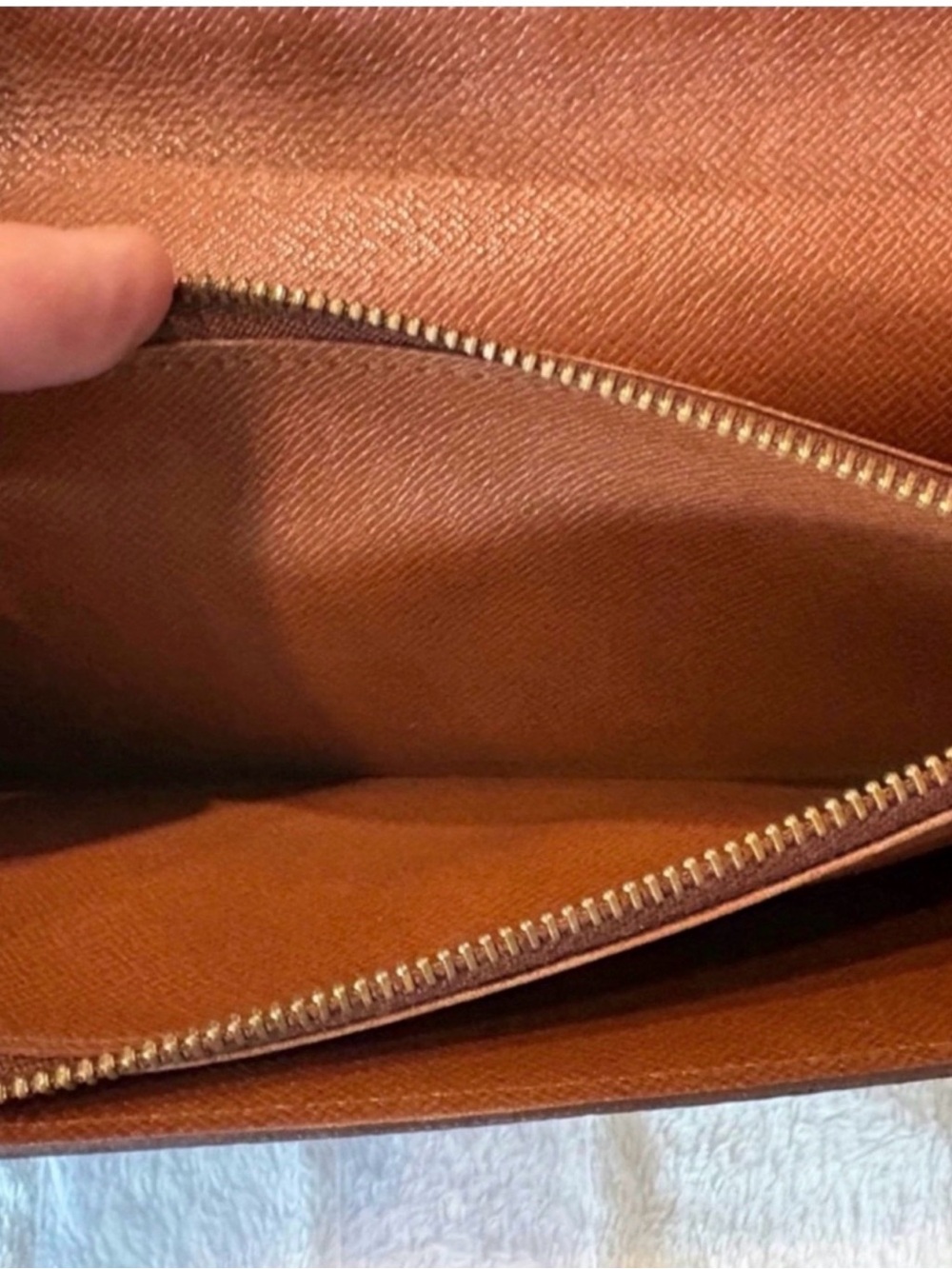 Louis Vuitton Authenticated-Long Wallet-COA-“80s Vintage Box+Dust bag - Picture 11 of 15